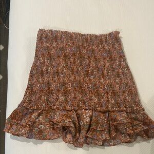 Veronica Beard Orange and Purple Textured Fabric